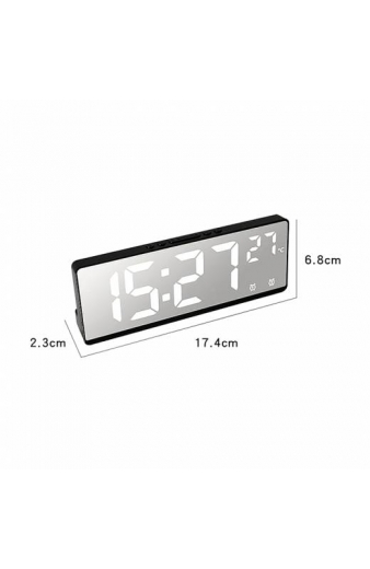 Επιτραπέζιο Ρολόι με Ξυπνητήρι & Ένδειξη Θερμοκρασίας DS-6631 - Alarm clock