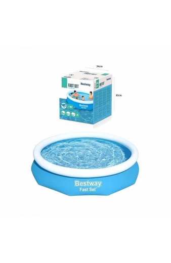 Bestway Πισίνα PVC Φουσκωτή 61cm x 2.44m #57448 - Bestway pool