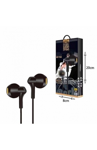 Treqa Ενσύρματα Ακουστικά EP-710 - Earphones Earbuds Handsfree