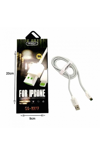 Treqa Καλώδιο Φόρτισης Iphone Ios 5Α Ca-8272 - Charge & Data Cable For Ios