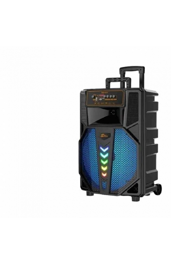 Φορητό ηχείο 5000mAh με μικρόφωνο & τηλεχειριστήριο 15" 40W ZQS15111 - Super bass wireless speaker