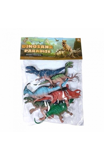Παιχνίδι Δεινόσαυροι σε Σακουλάκι 6τμχ 3+ - Dinosaur Paradise