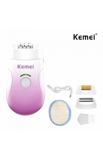 Kemei Αποτριχωτική Μηχανή Με 3 Κεφαλές KM-908B - Epilator Hair Remover