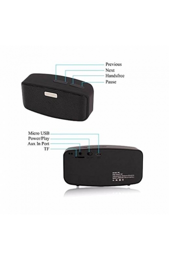 Remax Φορητό Ηχείο Bluetooth RM-M1 - Mini Portable TF FM Audio Wireless Bluetooth Speaker