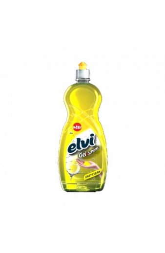 Υγρό πιάτων Elvi κίτρινο 1L - Wet dish