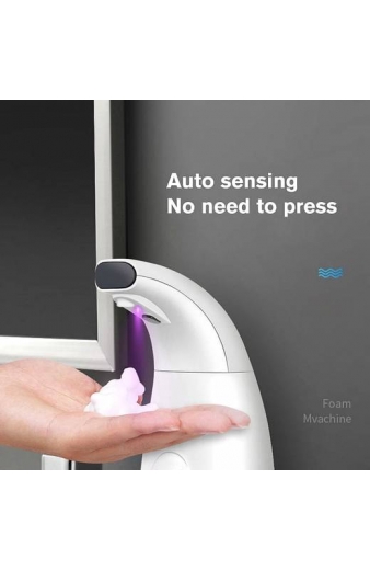 ANDOWL Επιτραπέζιο Dispenser Αφρού Πλαστικό με Αυτόματο Διανομέα 240ML & 330ML Q-L004 - Auto Soap Dispenser