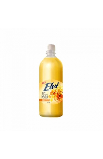 Elvi Κρεμοσάπουνο Milk & Honey 1L - Cream soap