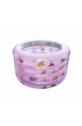 Παιδική φουσκωτή πισίνα - SL-011 - 100*60cm - 151813 - Pink