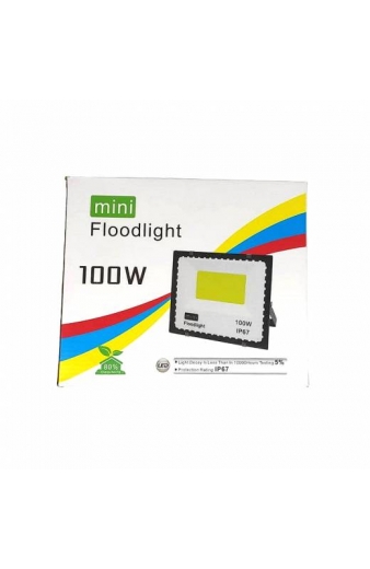 Mini Προβολέας IP67 Ισχύος 100W Ψυχρό φως – LED flood light