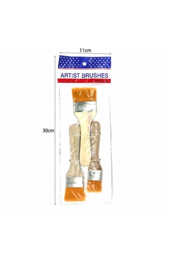 Πινέλα ζωγραφικής 3τμχ - Art brushes 3pcs