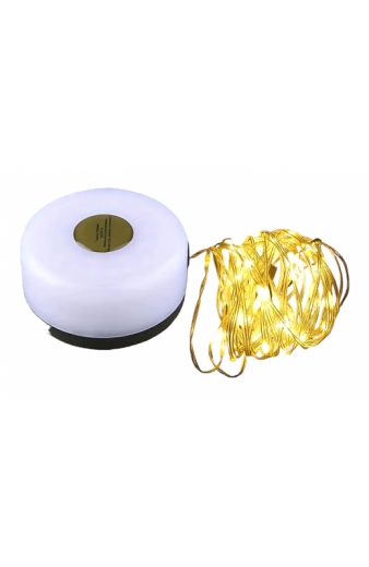 Επαναφορτιζόμενη λάμπα LED με γιρλάντα φωτισμού – String Light - Warm White - YD2314H-1 - 272550