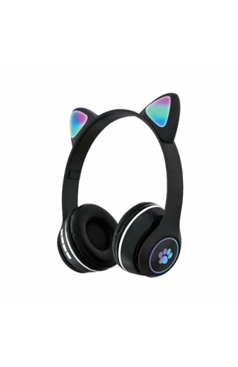 Ασύρματα ακουστικά - Cat Headphones - ST23M - 323230 - Black