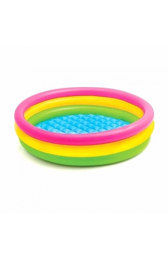 Intex παιδική πισίνα φουσκωτή 86cm x 25cm - Wet Set Three-ring pool