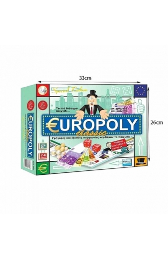 Επιτραπέζιο Παιχνίδι Europoly classic ΝΟ.0107 – Board game