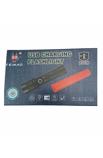 Επαναφορτιζόμενος φακός LED - P525-TG - 416054