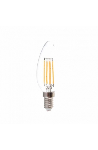 Λάμπα LED Filament κερί - Ε14 - 8W - 431480