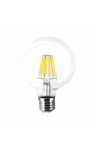 Λάμπα LED Filament φούσκα - G125 - Ε27 - 4W - 431732