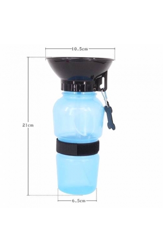 Πλαστικό Μπουκάλι Νερού για Σκύλο 500ml - Water bottle
