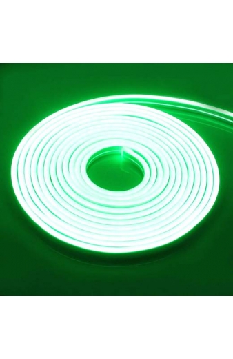 LED εύκαμπτη φωτιζόμενη ταινία Neon πράσινο 5m - Flexible strip light