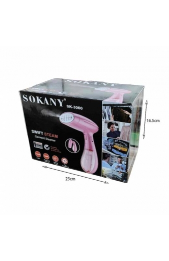 Sokany SK-3060 Ατμοκαθαριστής Ρούχων Χειρός 1500W με Δοχείο 130ml - Swift steam garment steamer