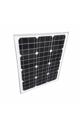 Μονοκρυσταλλικό ηλιακό πάνελ - Solar Panel - 50W - 676128