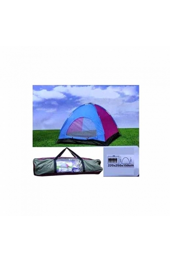 Σκηνές Camping 6 ατόμων HY-024 220x250x150cm - One minute tent
