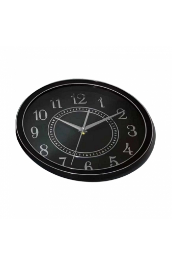 Ρολόι τοίχου - XH-726T - 687269 - Black