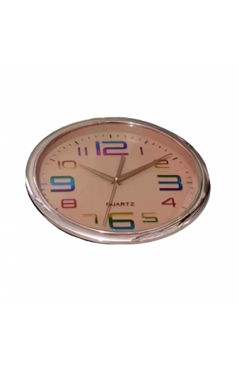 Ρολόι τοίχου - XH-730DC - 687306 - Pink