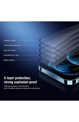 NILLKIN tempered glass & camera protective film για iPhone 13 Pro
