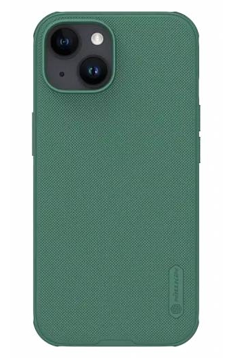 NILLKIN θήκη Super Frosted Shield Pro Magnetic για iPhone 15, πράσινη