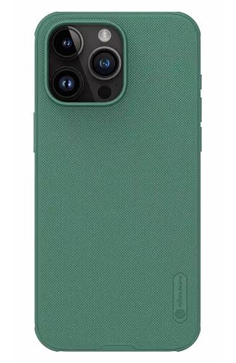 NILLKIN θήκη Super Frosted Shield Magnetic, iPhone 15 Pro Max, πράσινη