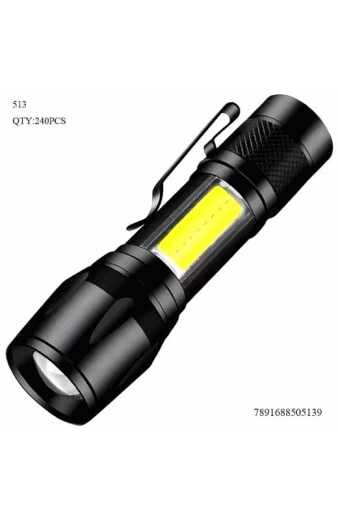 Επαναφορτιζόμενος φακός LED - Mini - BL-513 - 505139