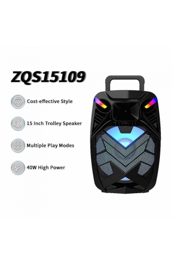 SING-E  Φορητό ηχείο με μικρόφωνο ZQS15109 15" 40W - Portable speaker
