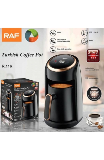 RAF Μηχανή Ελληνικού 300ml 600W R.116 - 3in1 Turkish Coffee Pot