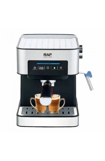 RAF Καφετιέρα Εσπρεσσιέρα με Ακροφύσιο 1.6L 850W R.136 - Espresso Coffee Maker