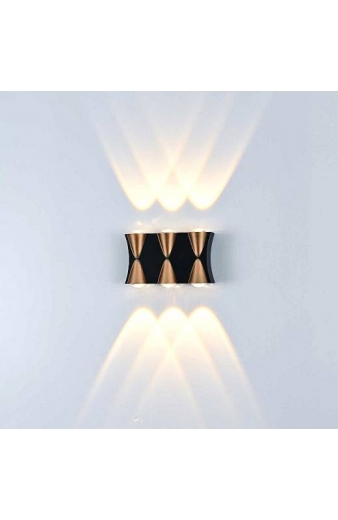 Επιτοίχιο φωτιστικό LED - Απλίκα - Warm White - 1014-6 - 941211