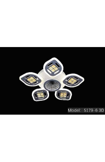 Φωτιστικό οροφής LED - Πλαφονιέρα με Dimmer - 5179-6WH - 943765