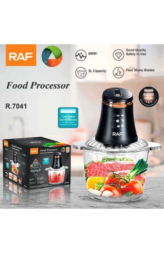 Raf Πολυκόπτης Multi 800W με Δοχείο 3lt R.7041 - Food Processor