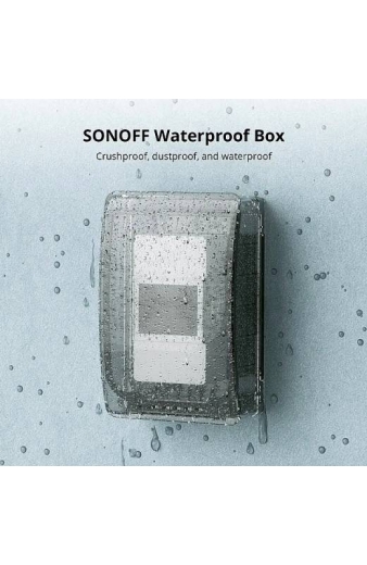 SONOFF θήκη για smart διακόπτες BOX-R2, αδιάβροχη, διάφανη