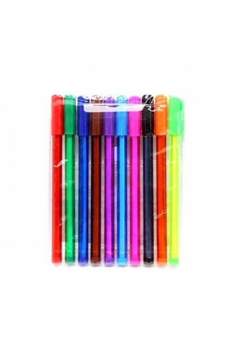 Σετ με 10 χρωματιστά στυλό - Ballpoint pen