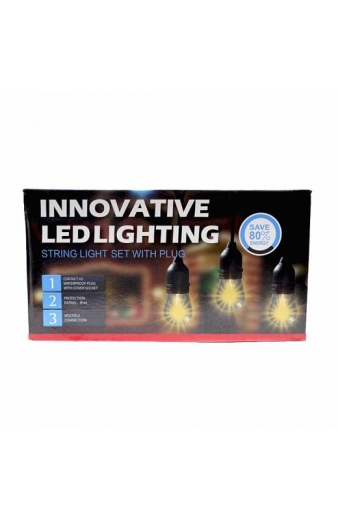 Εξωτερικά φώτα κρεμαστά γιρλάντα LED 5m 10L- Innovative lighting