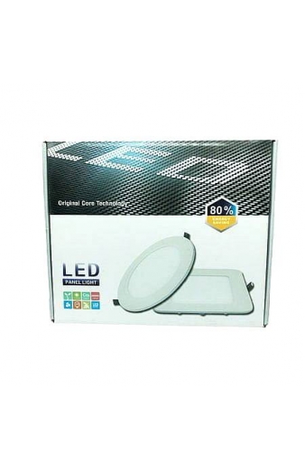 LED φωτιστικό οροφής λευκό φως 25W 220V - LED PANEL LIGHT SQUARE WHITE