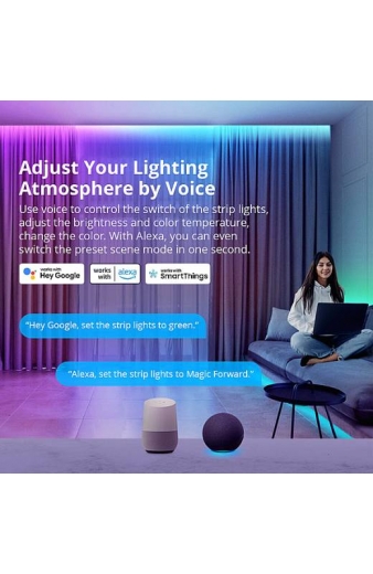 SONOFF smart LED καλωδιοταινία L3 Pro, RGBIC, αδιάβροχη, Wi-Fi & BT, 5m