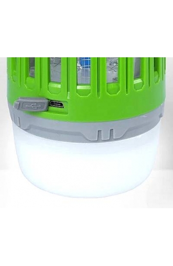 LTC φορητό φωτιστικό LXLL90 με εντομοπαγίδα, 600lm, 5W COB + 1W UV LED