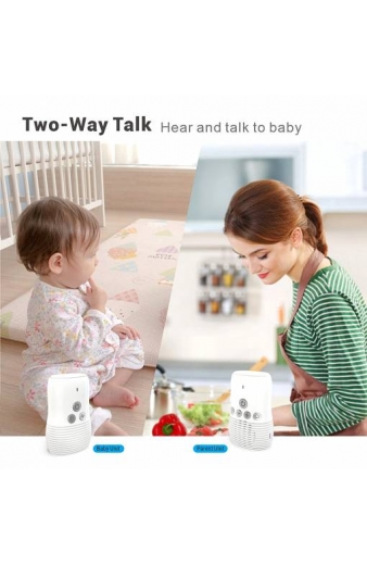 POWERTECH ασύρματη ενδοεπικοινωνία μωρού PT-1185 με φως νυκτός
