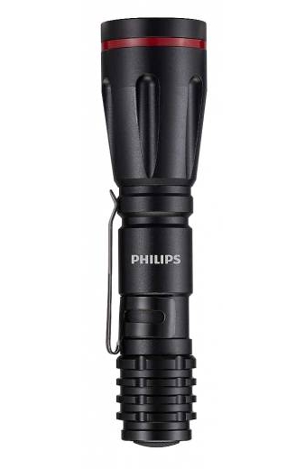 PHILIPS φορητός φακός LED SFL1000P-10, 1000 series, 70lm, μαύρος
