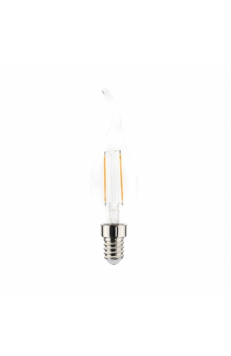 Λάμπα LED Filament φλόγα - Ε14 - 2W - 431497