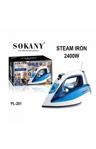 Ατμοσίδερο 2400 Watt Portable Steam Iron - SOKANY PL-281