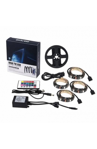 Ταινία Led για TV IP65 RGB Usb TV Led Strip Lights 5050 SMD Led 4x50cm