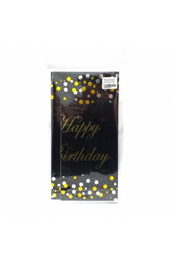 Αδιάβροχο Τραπεζομάντηλο Glitter Foil Party 137x183cm - Plastic tablecover